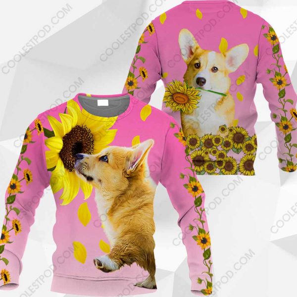 Welsh Corgi Sunflower - M0402 - 301119