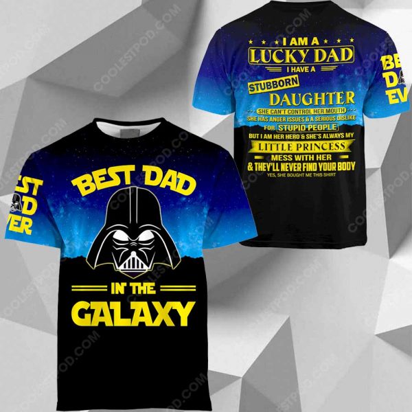 Best Dad In The Galaxy - Gift For Dad - Daughter's Gift For Dad