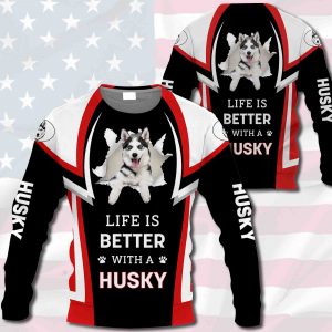 Life Is Better With A Husky-0489-041119