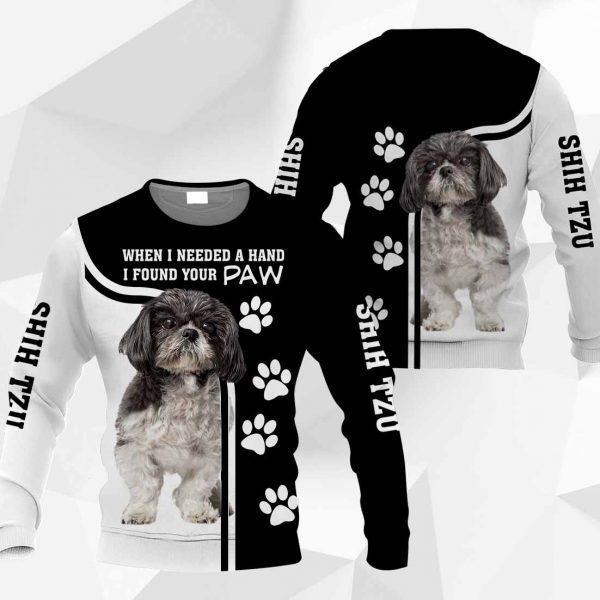 Shih Tzu 2 – When I Needed A Hand I Found Your Paw – M0402