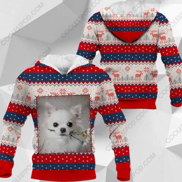 White Chihuahua - Christmas - 301119