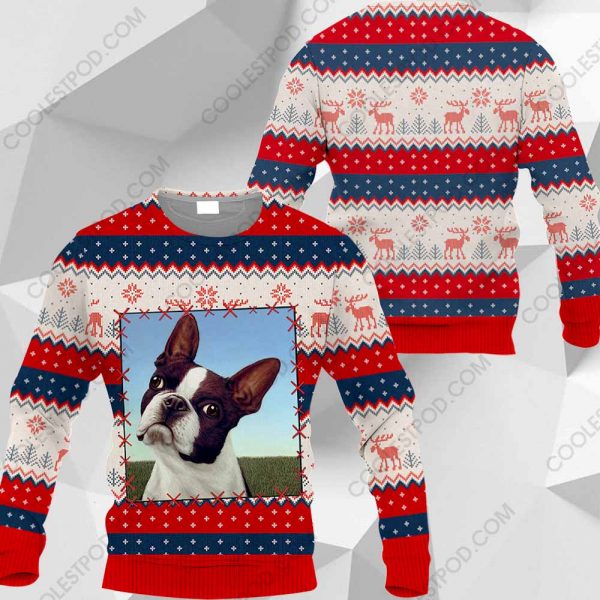 Boston Terrier - Christmas - 301119