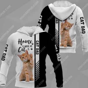 Cat Dad - Home Is Where My Cat Is - Vr1 - 281119