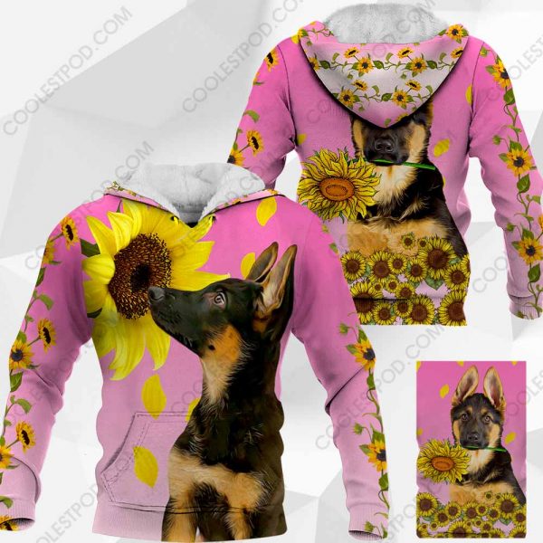 German Shepherd Sunflower - M0402 - 301119