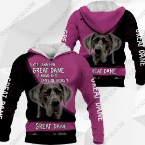 A Girl And Her Great Dane A Bond That Can't Be Broken-0489-301119