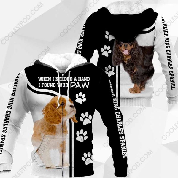 Cavalier King Charles Spaniel 2 – When I Needed A Hand I Found Your Paw - M0402 - 221119