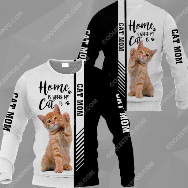 Cat Mom - Home Is Where My Cat Is - Vr1 - 281119