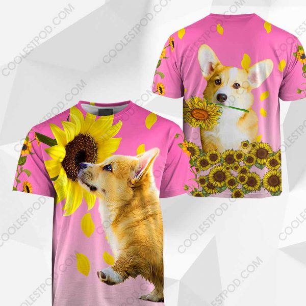 Welsh Corgi Sunflower - M0402 - 301119