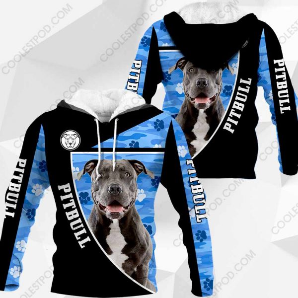 Black Pitbull All Over Printed – M0402 - 261119