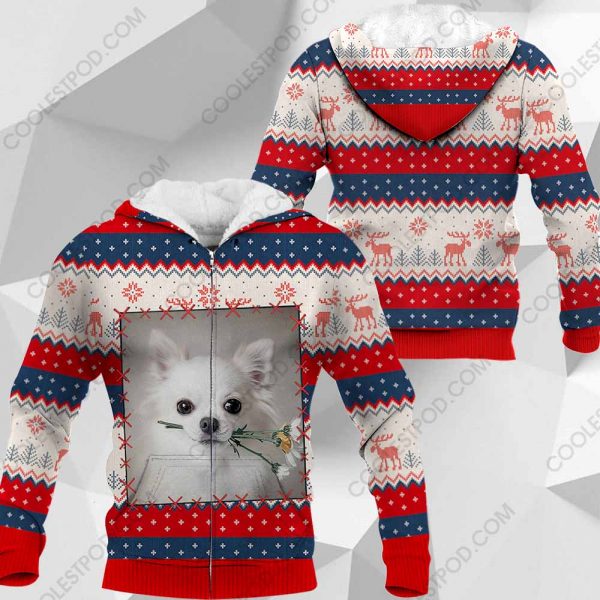 White Chihuahua - Christmas - 301119