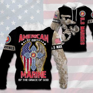 U.S.Marines - American By Birth