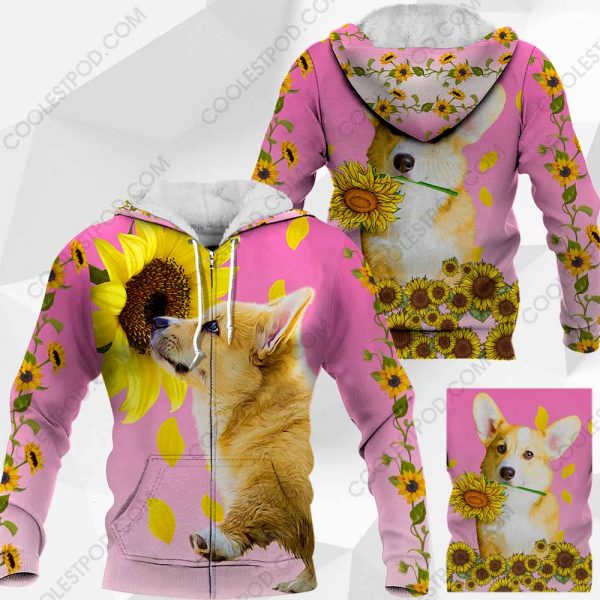 Welsh Corgi Sunflower - M0402 - 301119