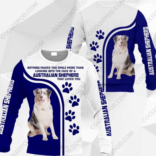 Nothing Makes You Smile More Than Australian Shepherd - 0489 - 211119