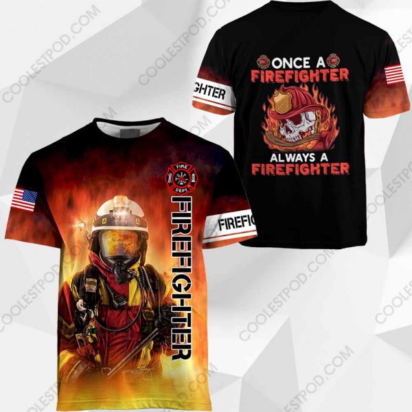 Firefighter - Once A Firefighter Always A Firefighter VR2-1001-281119