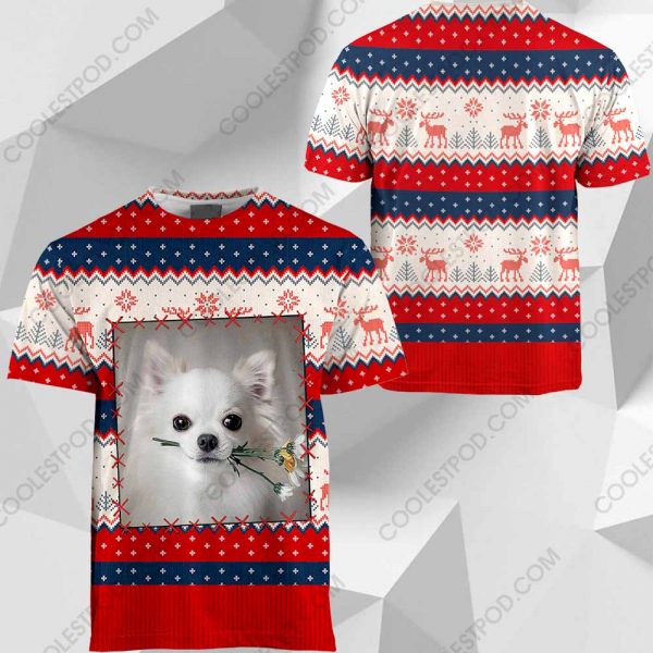 White Chihuahua - Christmas - 301119