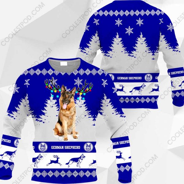 German Shepherd - Christmas - 221119