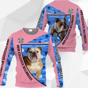 Ohio Exclusive Bulldogges Pink All Over Printed customize – M0402 - 221119