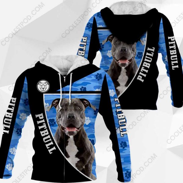 Black Pitbull All Over Printed – M0402 - 261119