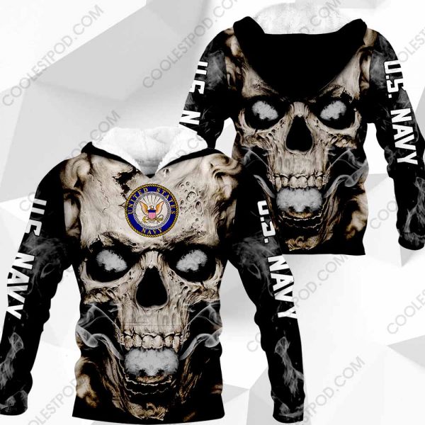 U.S. Navy - Veteran Skull - Vr3 - 271119