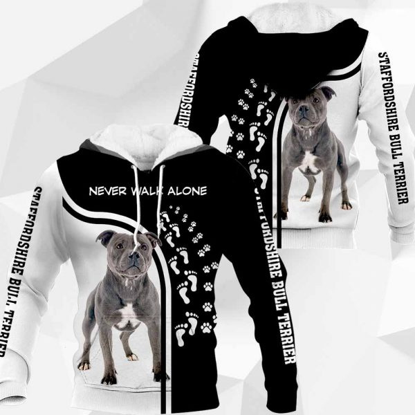 Staffordshire Bull Terrier - Never Walk Alone-121119