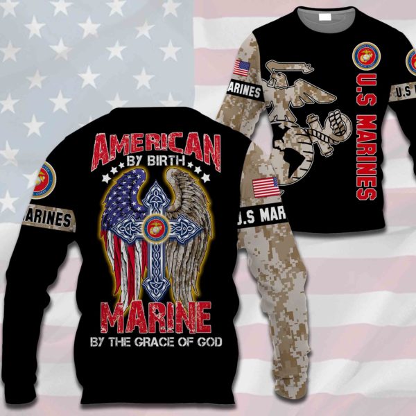U.S.Marines - American By Birth