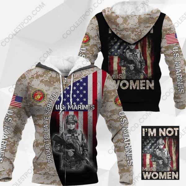 U.S. Marine - I Am Not Most Women - Vr2 -1001-281119