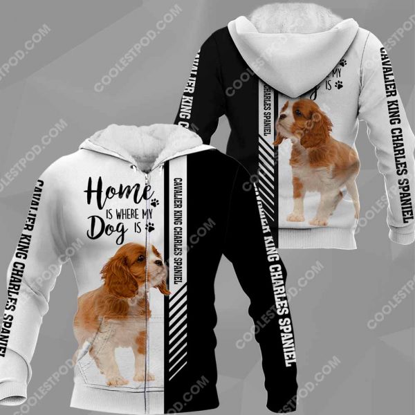 Cavalier King Charles Spaniel - Home Is Where My Dog Is - 281119