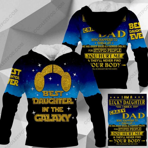 Best Daughter In The Galaxy - Gift For Daughter - Dad's Gift For Daughter