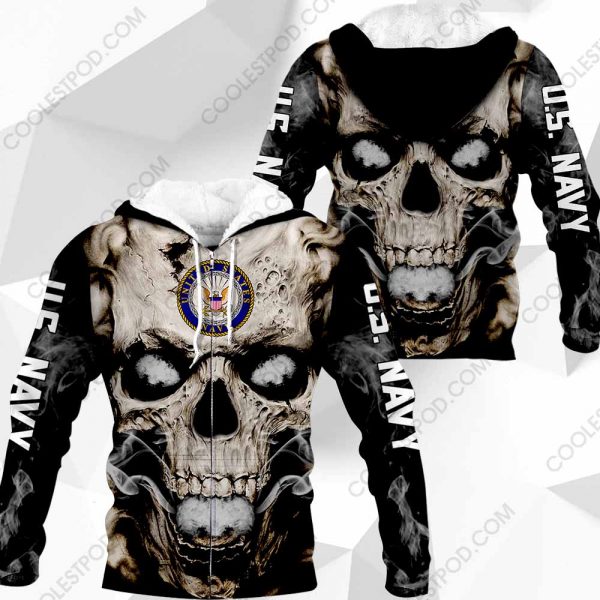 U.S. Navy - Veteran Skull - Vr3 - 271119