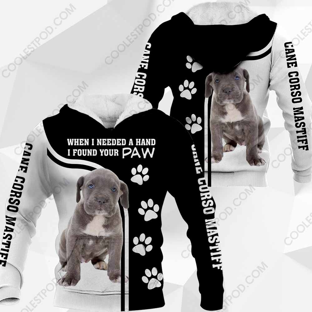 Cane Corso Mastiff – When I Needed A Hand I Found Your Paw – M0402 - 271119 Cane Corso Mastiff – When I Needed A Hand I Found Your Paw – M0402 - 271119
