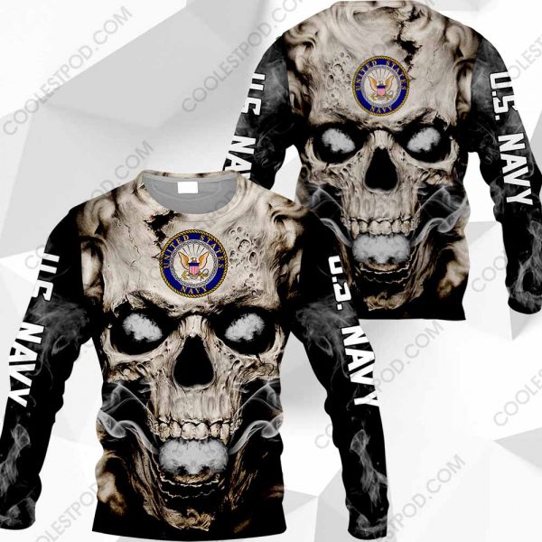 U.S. Navy - Veteran Skull - Vr3 - 271119