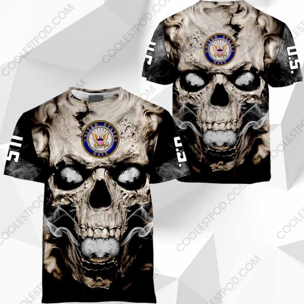 U.S. Navy - Veteran Skull - Vr3 - 271119