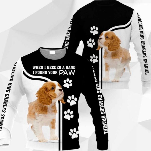 Cavalier King Charles Spaniel - When I Needed A Hand I Found Your Paw-311019