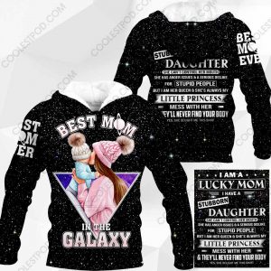 Best Mom In The Galaxy – Gift For Mom – Daughter’s Gift For Mom - 251119