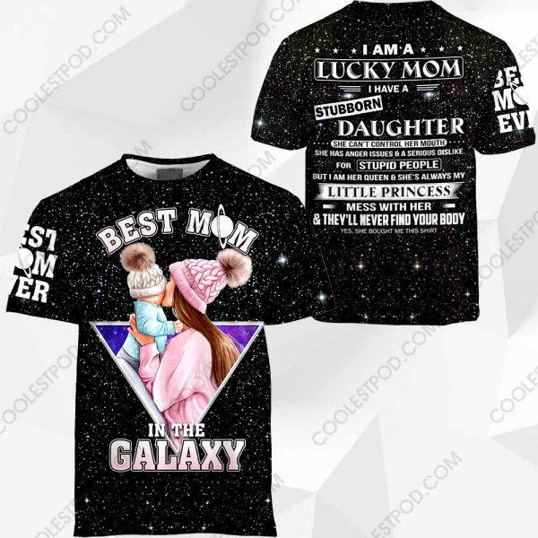 Best Mom In The Galaxy – Gift For Mom – Daughter’s Gift For Mom - 251119