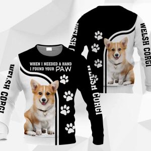 Welsh Corgi - When I Needed A Hand I Found Your Paw - 161119