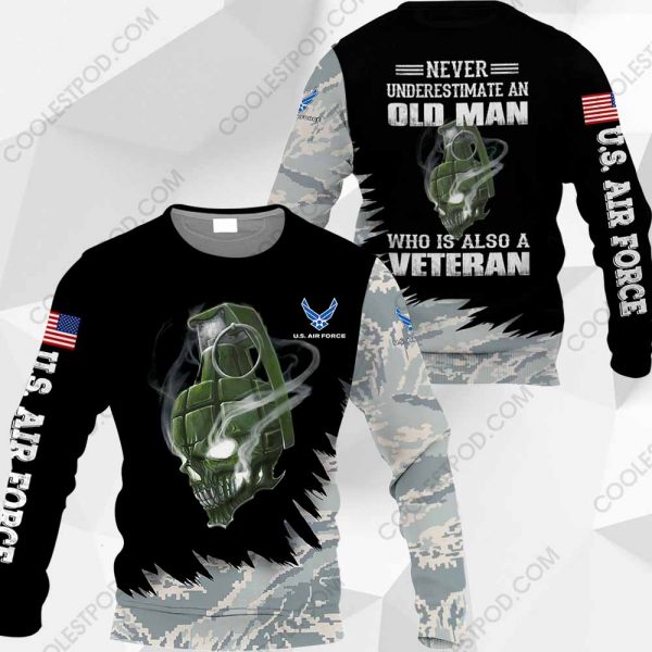 U.S. Air Force - Never Underestimate An Old Man -1001-291119