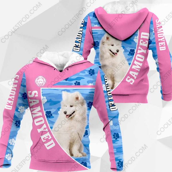 Samoyed Pink All Over Printed customize – M0402 - 261119