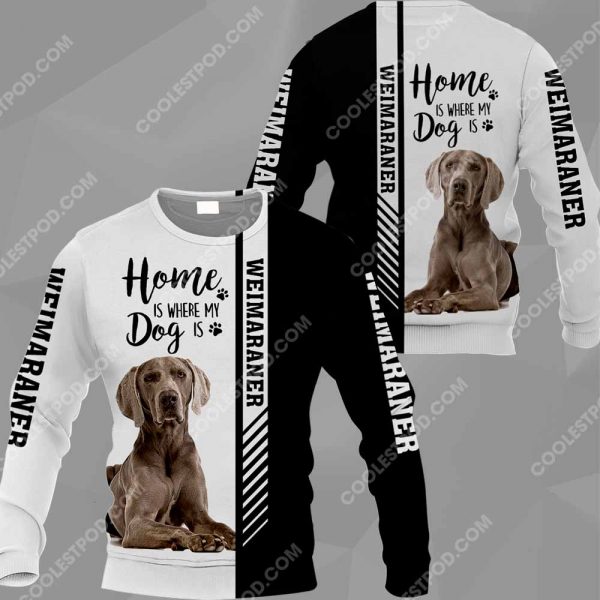 Weimaraner - Home Is Where My Dog Is - 281119