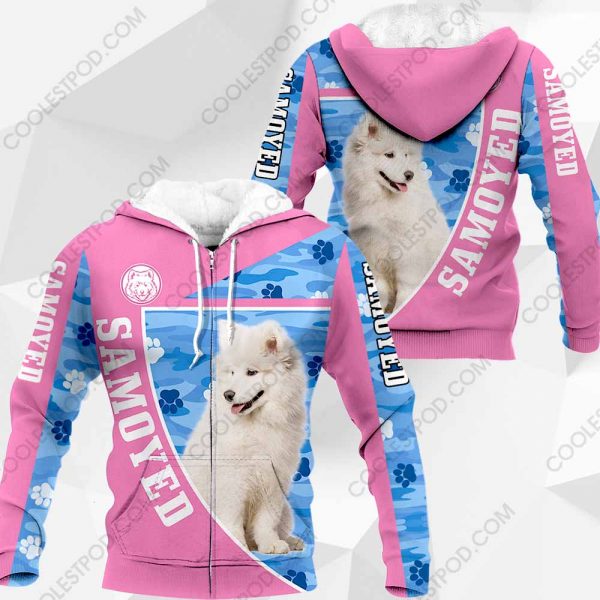 Samoyed Pink All Over Printed customize – M0402 - 261119