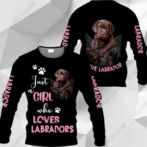 Just A Girl Who Loves Labradors  In Pocket – M0402 - 271119