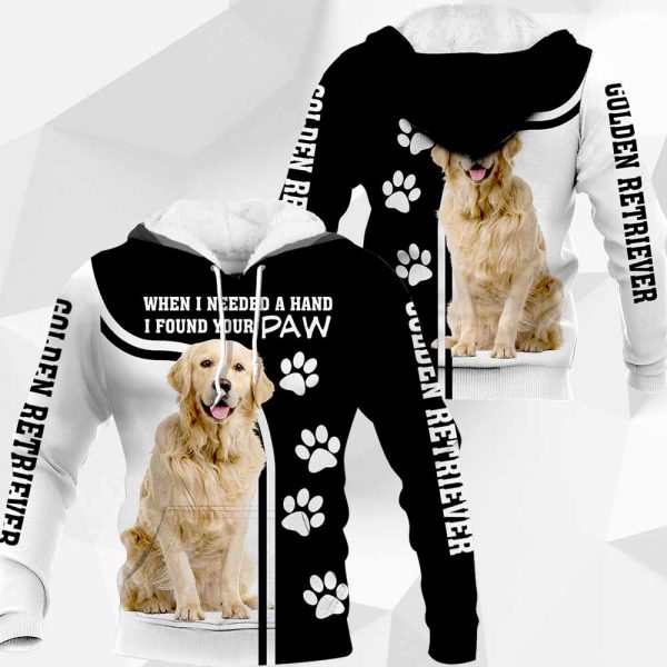 Golden Retriever - When I Needed A Hand I Found Your Paw-311019