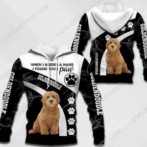 Goldendoodle – When I Needed A Hand I Found Your Paw – 0489 - 301119