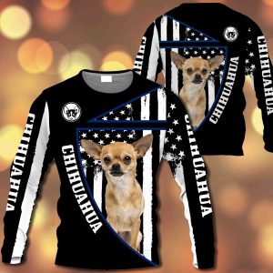 Chihuahua Flag All Over Printed – M0402