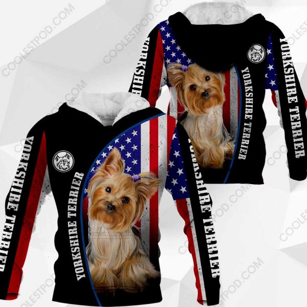 Yorkshire Terrier Flag All Over Printed  Vr2 - M0402 - 281119