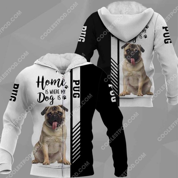 Pug - Home Is Where My Dog Is - 281119