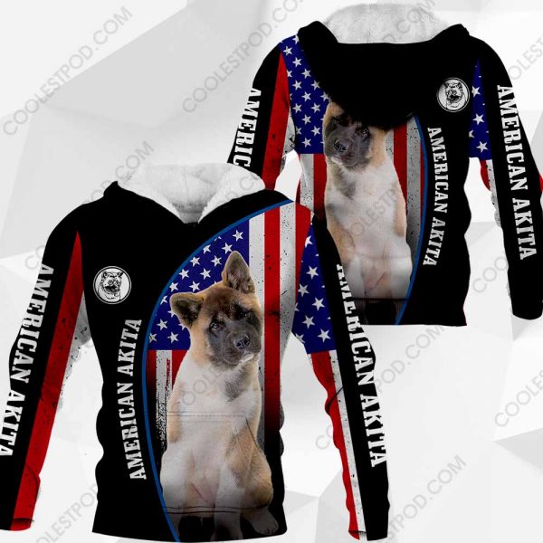 American Akita Flag All Over Printed  Vr2 - M0402 - 271119