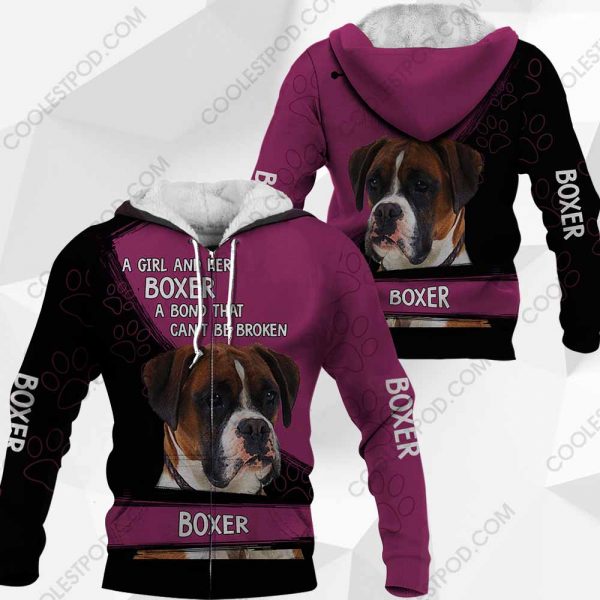 A Girl And Her Boxer A Bond That Can't Be Broken-0489-251119