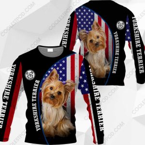 Yorkshire Terrier Flag All Over Printed  Vr2 - M0402 - 281119