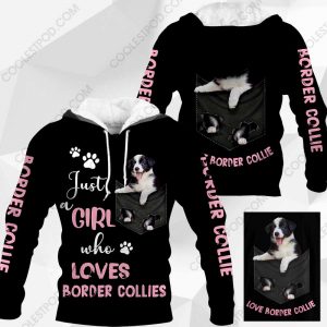 Just A Girl Who Loves Border Collie In Pocket – M0402 - 211119